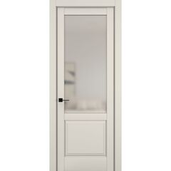 Купить Межкомнатная дверь керамик NC 10 жемчужный остеклённая