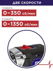 Дрель аккумуляторная безударная ПУЛЬСАР ДА 12-23 (12В, 23Hm, Li-on, 1,5Ah, 2 акк., 1.3 кг,коробка) 923-088