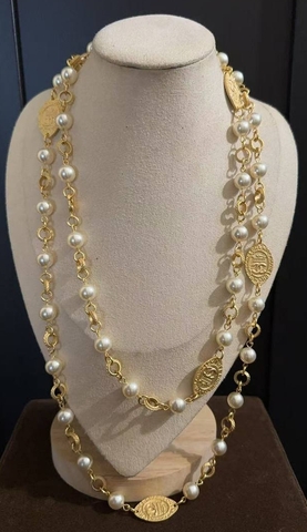 52319 - Колье-цепочка длинная CHANEL с подвесками