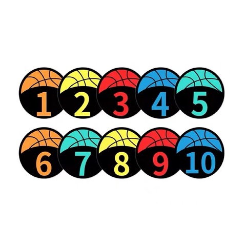 Фишки тренировочные Sonice Number Logo Disc (10шт)