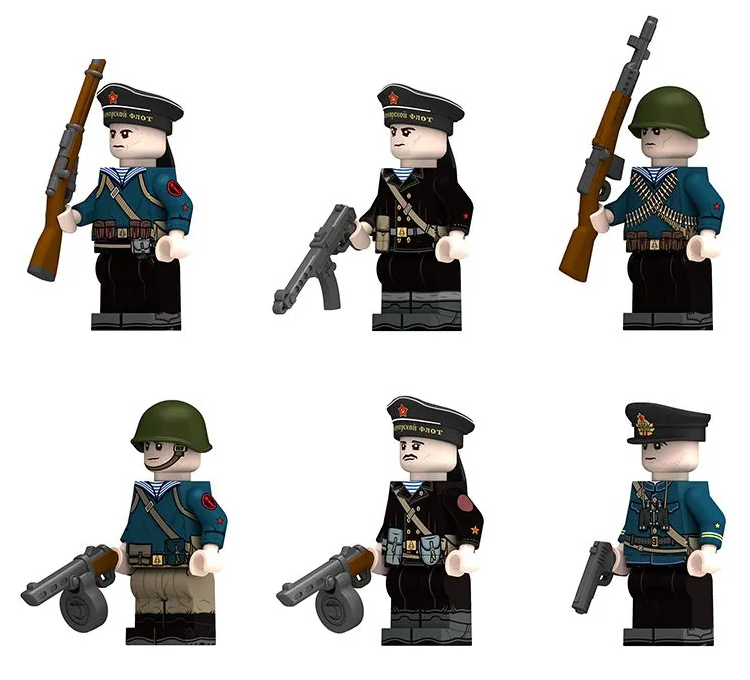 Минифигурки Военных Черноморский флот ВМФ России серия 558