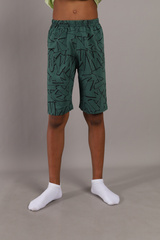 CWJB 50234-36K Пижама для мальчика (футболка, шорты),лайм