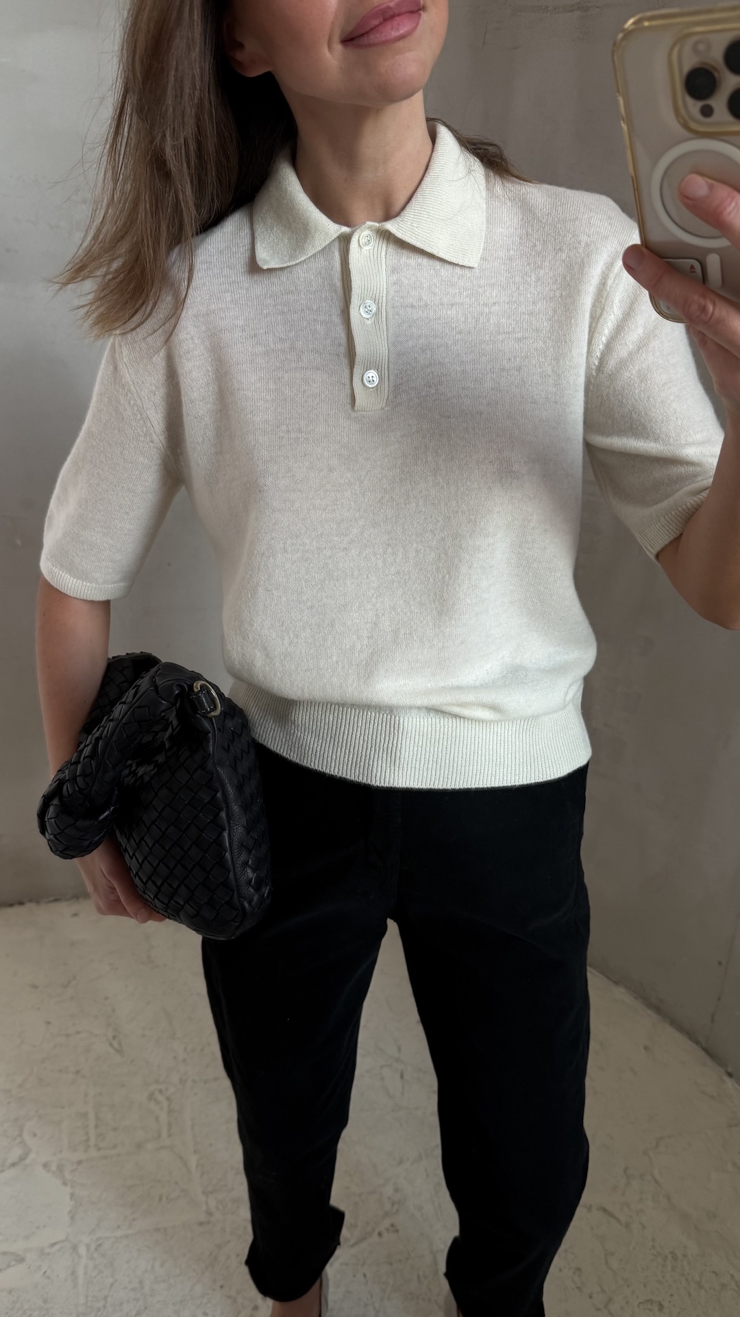 Поло из кашемира и шерсти PREMIUM QUALITY