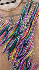 Купальник для художественной гимнастики б/у р.32