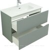 Aquanet 332518 Тумба с раковиной Джейн 90 цв.мисти грин (раковина Фортуна) (332518)