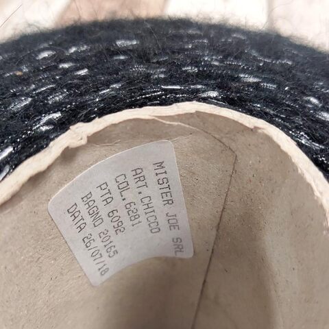 Фасонная пряжа MISTER JOE / CHICCO 200 черный с серебром