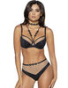Бюстгальтер полумягкий Novika LEAH BLACK N02 PU