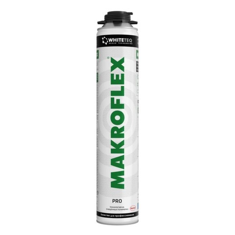 Монтажная пена профессиональная Makroflex WhiteTeq белая 750 мл