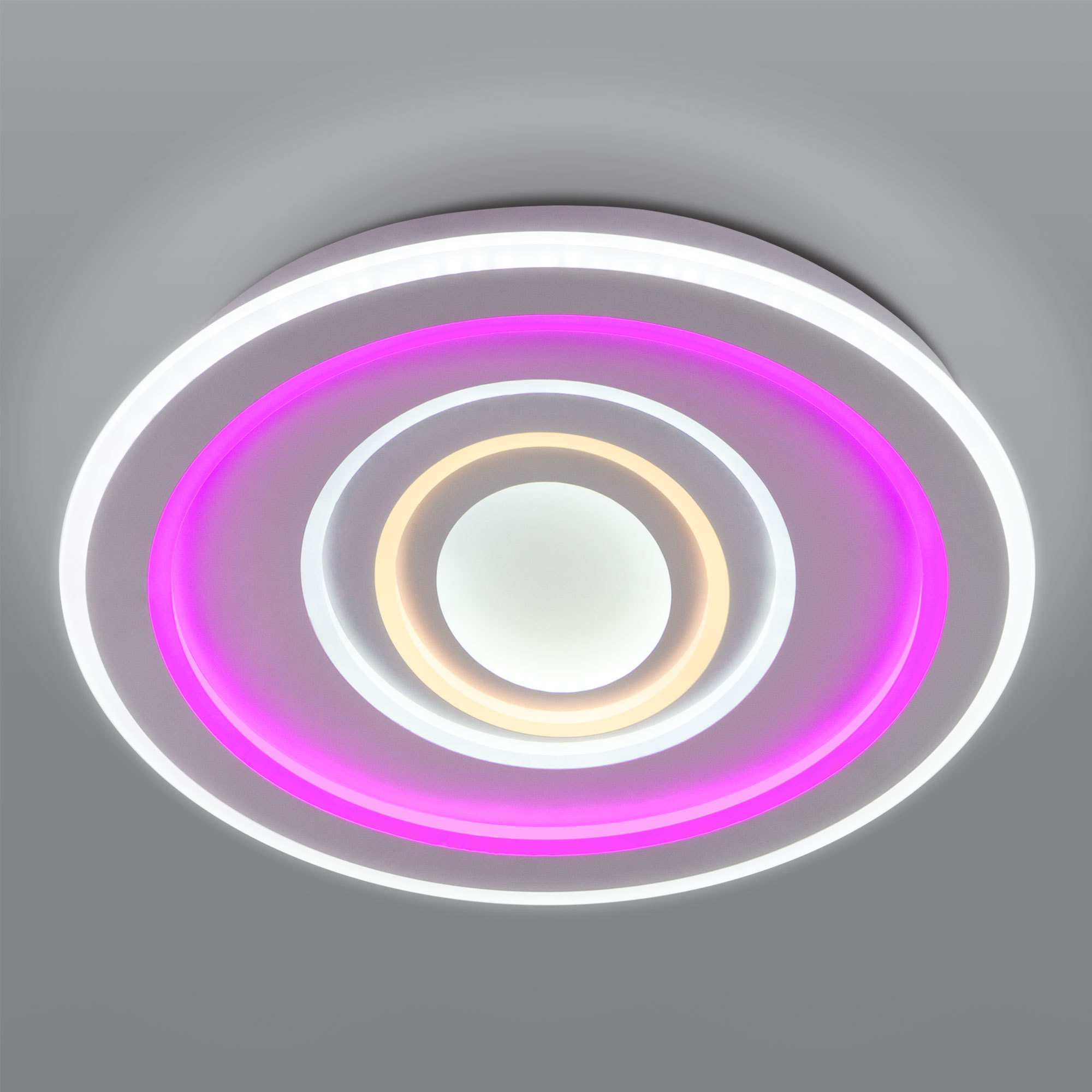 Потолочный светодиодный светильник EUROSVET 90214/1 белый с Пультом