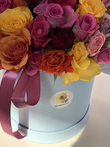 Коробка роз #3