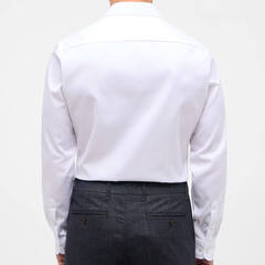Сорочка мужская Eterna Slim Fit 8817-F182-00 из твила белая