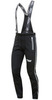 Утеплённый лыжный костюм Ray Race Tour Black-Red мужской с лямками и отстегивающийся спиной