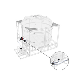 Комплект полного слива для мотопомпы G3 на одну емкость TR ЭкоПром(3,2кг;) - арт.557433
