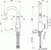 Смеситель для раковины с высоким изливом Ideal Standard Connect Blue B9933AA