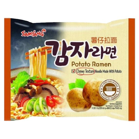 Лапша со вкусом картофеля Samyang Potato Ramen, 120 гр