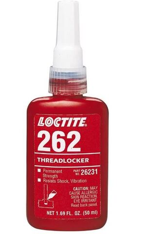 Loctite 262 (Локтайт 262) однокомпонентный фиксатор резьбы - 50 мл