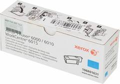 Картридж голубой XEROX Phaser 6000/6010, Xerox WorkCentre 6015 106R01631. Ресурс 1000 страниц.