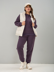 Костюм с брюками КБмн-990/лиловый