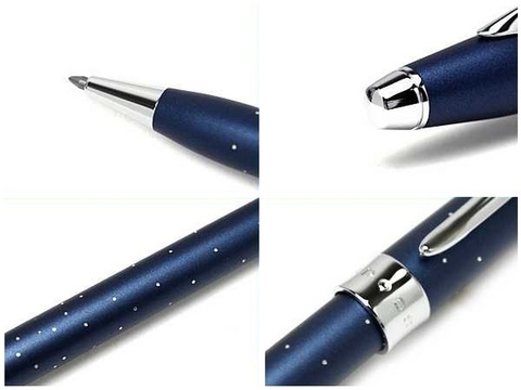 Ручка шариковая Cross Century II, Starlight Midnight Blue CT (AT0082WG-32)