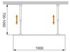 Cezares LIBERTA-L-2-100-GR-Cr Душевая перегородка