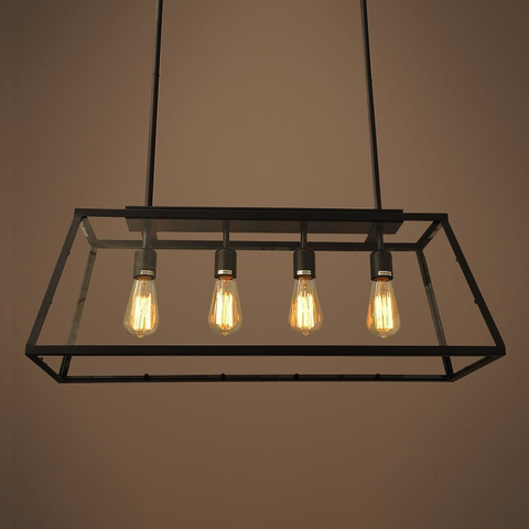 Люстра Modern Filament 4 лампы L78