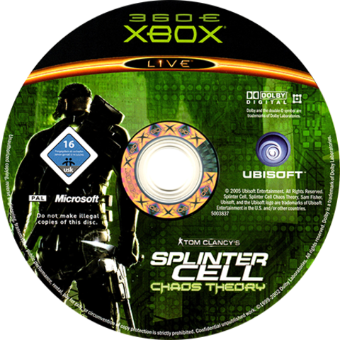 Splinter Cell Chaos Theory (XBOX360E) [Xbox 360]