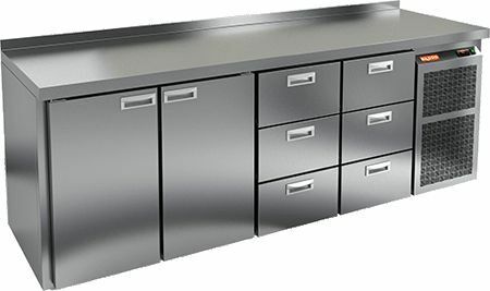 СТОЛ С ОХЛАЖД.ШКАФОМ HICOLD GN 1133 BR2 TN