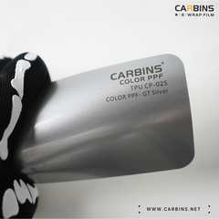 Carbins Color PPF GT Silver CP 02S серебро серая цветная полиуретановая защитная антигравийная пленка