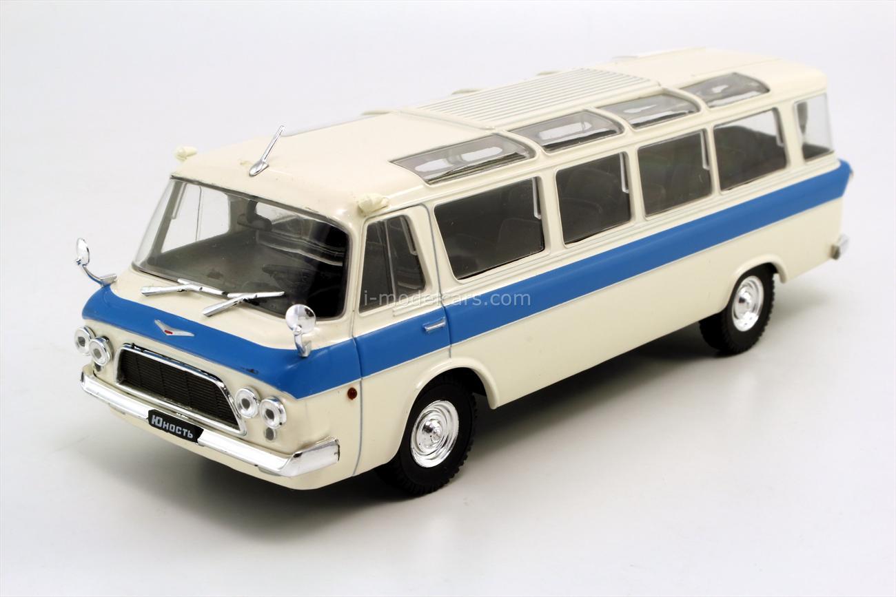 Jouet Rare à Remonter : Bus GAZ ZIL 118 Vintage 1974 (échelle 1:32)