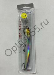 Воблер Rosy Down Walleye Deep 120мм, 19гр, загл. 0,0-9,0м