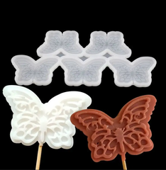 Силиконовая форма для леденцов "Бабочки"