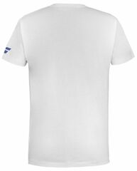 Детская теннисная футболка Babolat Exercise Tee Boy - white/white