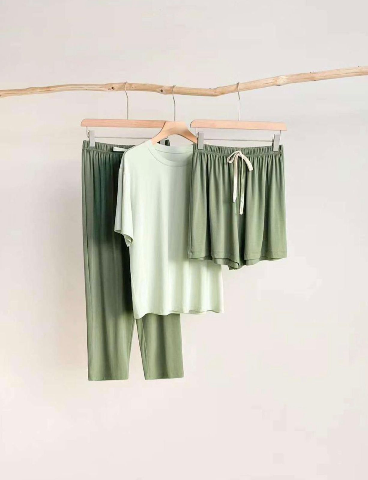 Домашняя одежда ZEPHYR HOME Зеленый (тройка) р-р стандарт