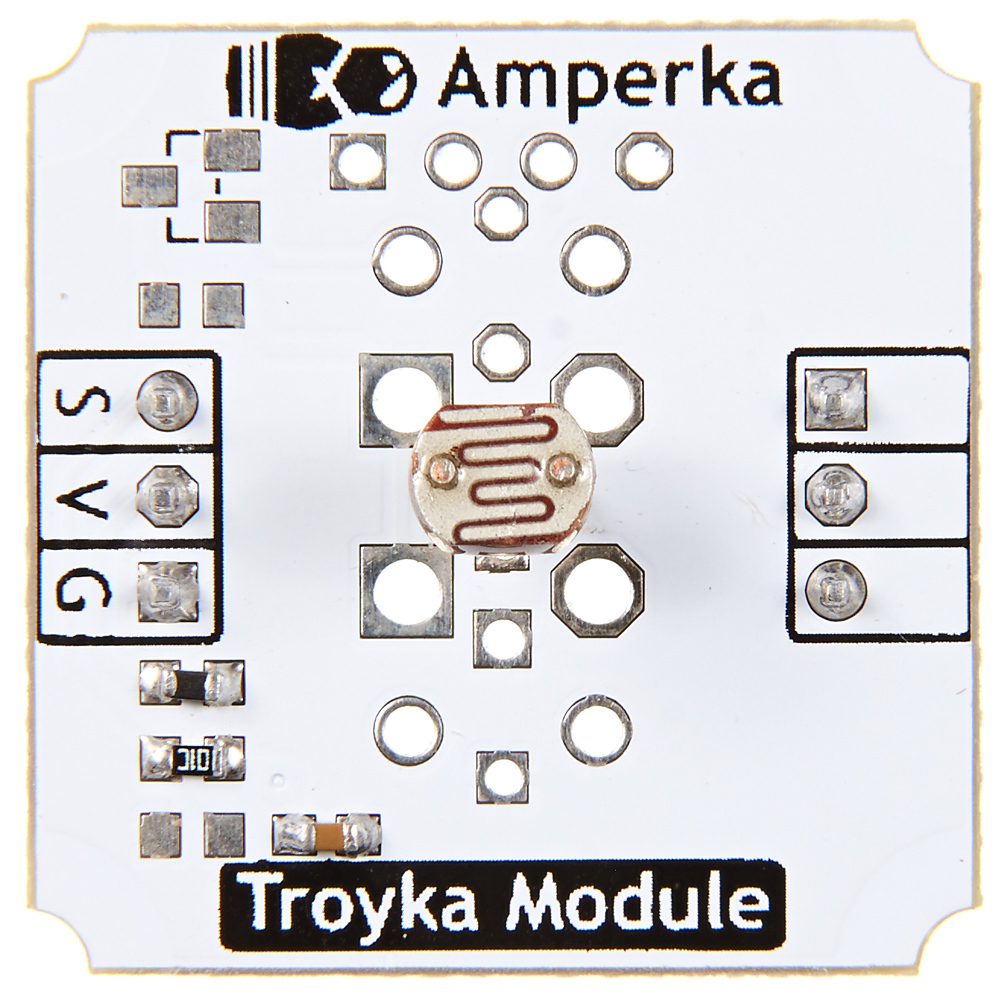 Датчик освещённости (Troyka-модуль) / Купить в Москве и СПБ с доставкой по  России / Амперка