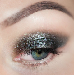 El Corazon Тени № 020 эбонитово-серебристые water shine