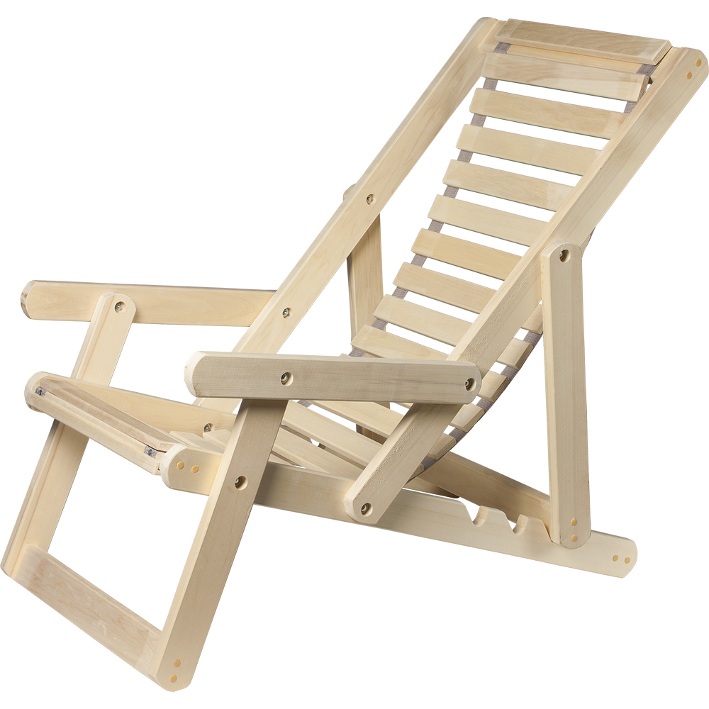 стул лежак раскладной деревянный