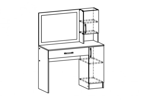 Стол макияжный Софи 1100.1