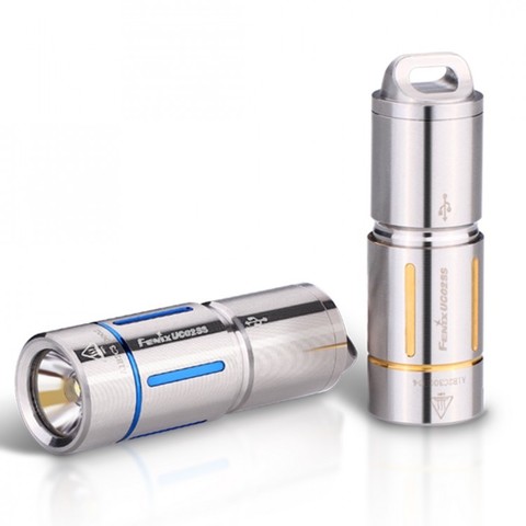Карманный фонарь Fenix UC02SS (синий, золотой)