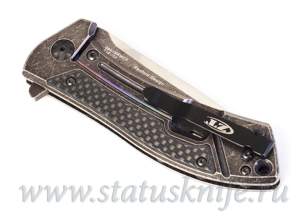 Нож Zero Tolerance 0801BRWCF Todd Rexford