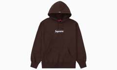 Supreme Box Logo Hooded Sweatshirt FW21 "Dark Brown"