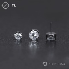 Flat Cubic Zirconia Crystal Б/Р