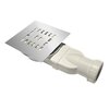 BelBagno TRAY-MR-UNO-AH-170/70-35-W-CR Поддон из искусственного мрамора в комплекте с сифоном с декоративной накладкой (хром)