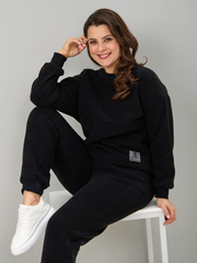 Костюм с брюками КБмн-990/черный