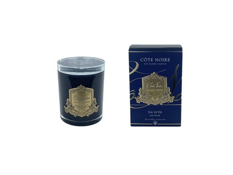 Свеча 450гр Cote Noire Eau De Vie черно-золотая