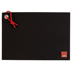 Waterproof placemat black – sail, 2 pcs Marine Business