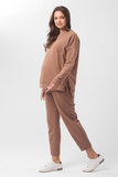 Спортивный костюм для беременных и кормящих 14826 шоколад