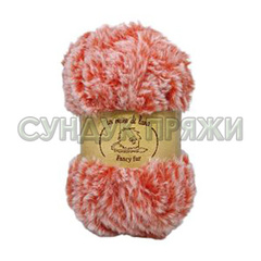 Wool Sea Fancy Fur 37 (кирпично-оранжевый меланж)