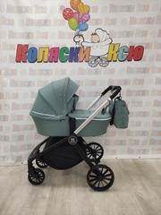 Коляска модульная 3в1 Farfello Baby shell 2024 зелёный
