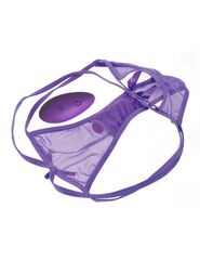 Трусики с вибропулей Cheeky Panty Thrill-Her - 
