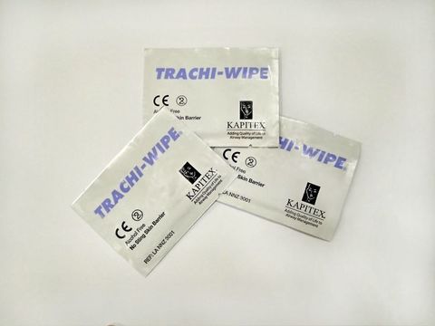 Чистящая салфетка для ухода за трахеостомой Trachi-Wipe